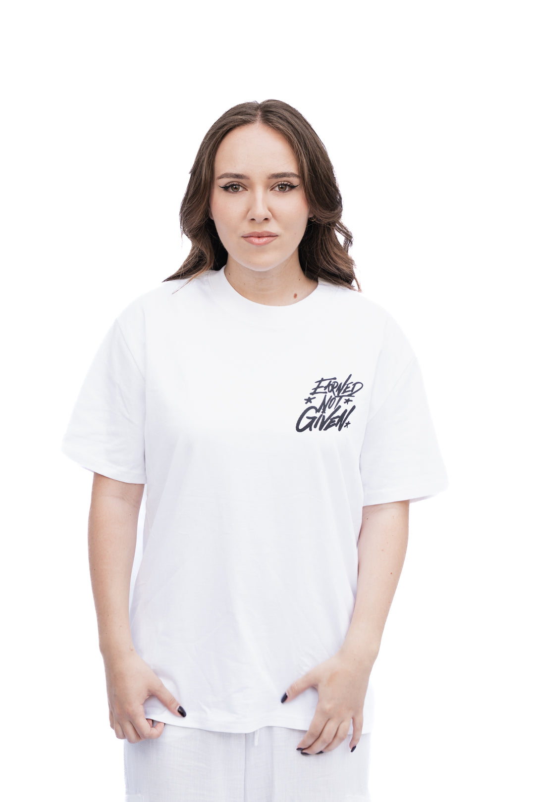 Unisex Oversize Shirt 'Earned. Not Given.'