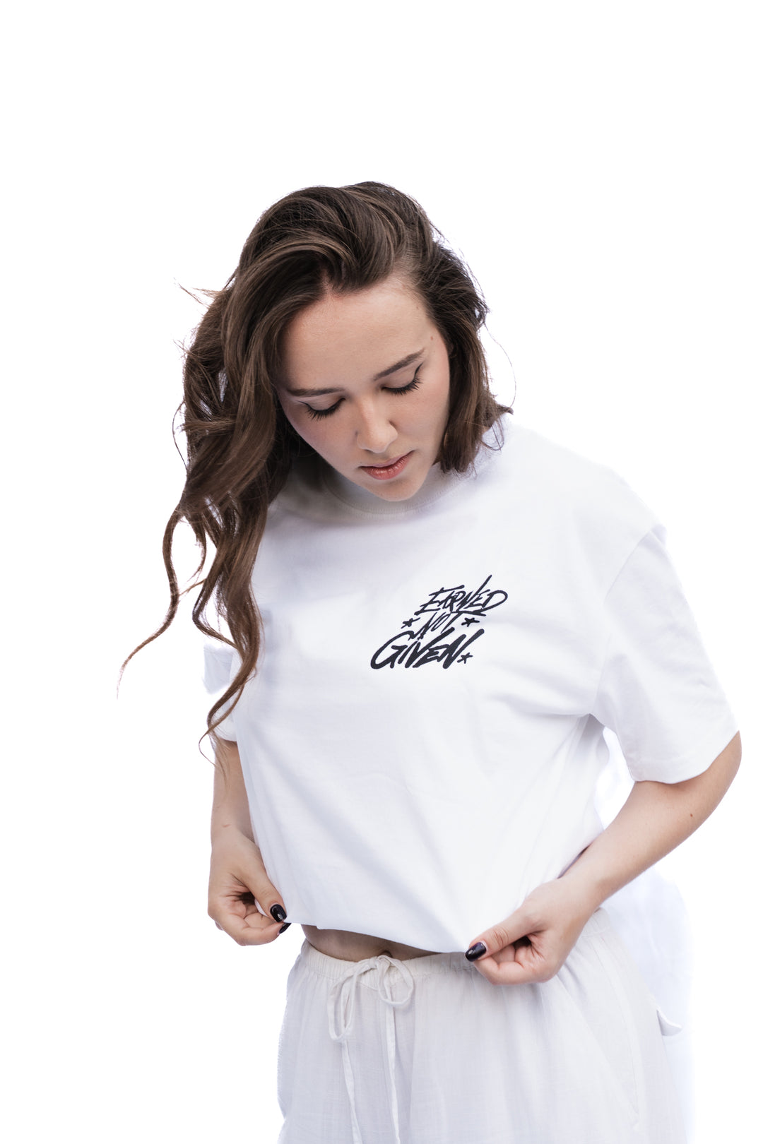 Unisex Oversize Shirt 'Earned. Not Given.'