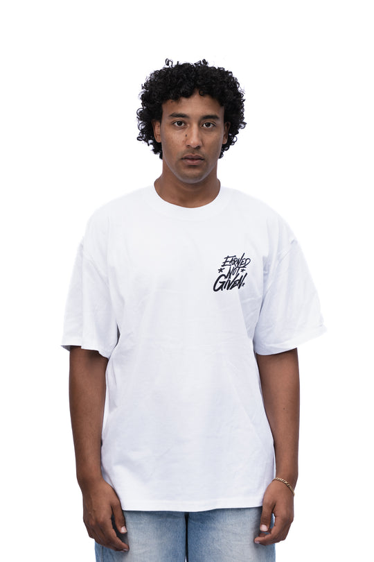 Unisex Oversize Shirt 'Earned. Not Given.'