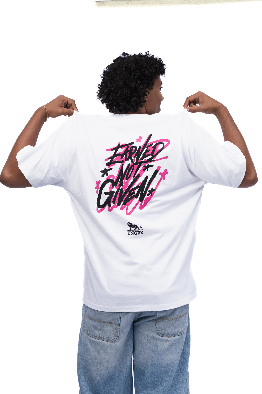 Unisex Oversize Shirt 'Earned. Not Given.'